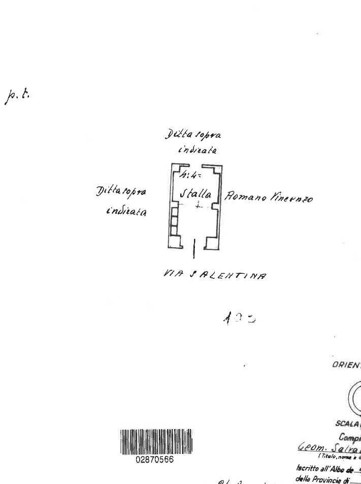 Independent house via Roma, Alezio - floor plans 1