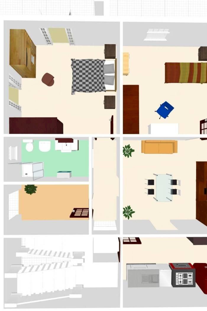 Casa indipendente via Savoia, Matino - planimetria 1