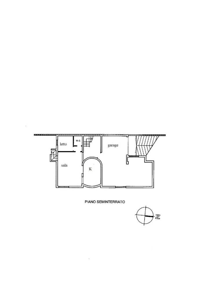 Villa via Arturo Toscanini, Nociglia - planimetria 1