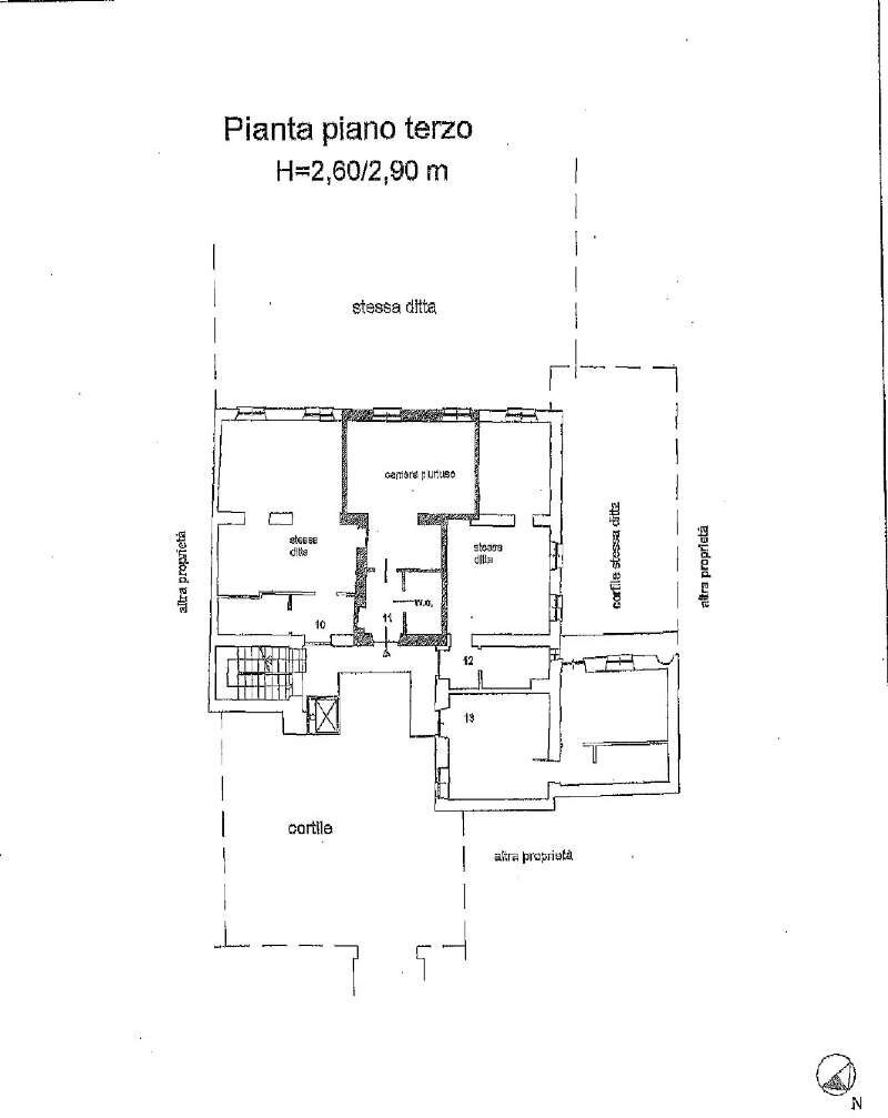 Planimetria - Appartamento via GIOLITTI, 8, Torino (zona Centro) - planimetria 1