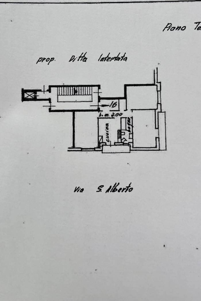 Appartamento via Sant'Alberto, 37A, Genova (zona Sestri Ponente) - planimetria 1