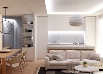 modello 3D via Monteberico - zone giorno A2_lo.jpg - Villa Trifamiliare Via Giacomo Matteotti 14, Marcon - foto 4