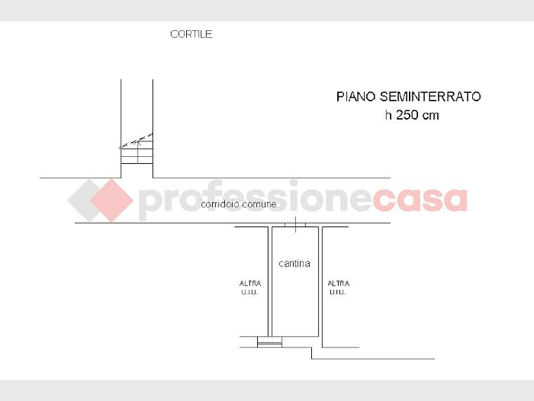 Three-room apartment Via Vittorio Emanuele II, 97, Bricherasio - floor plans 1