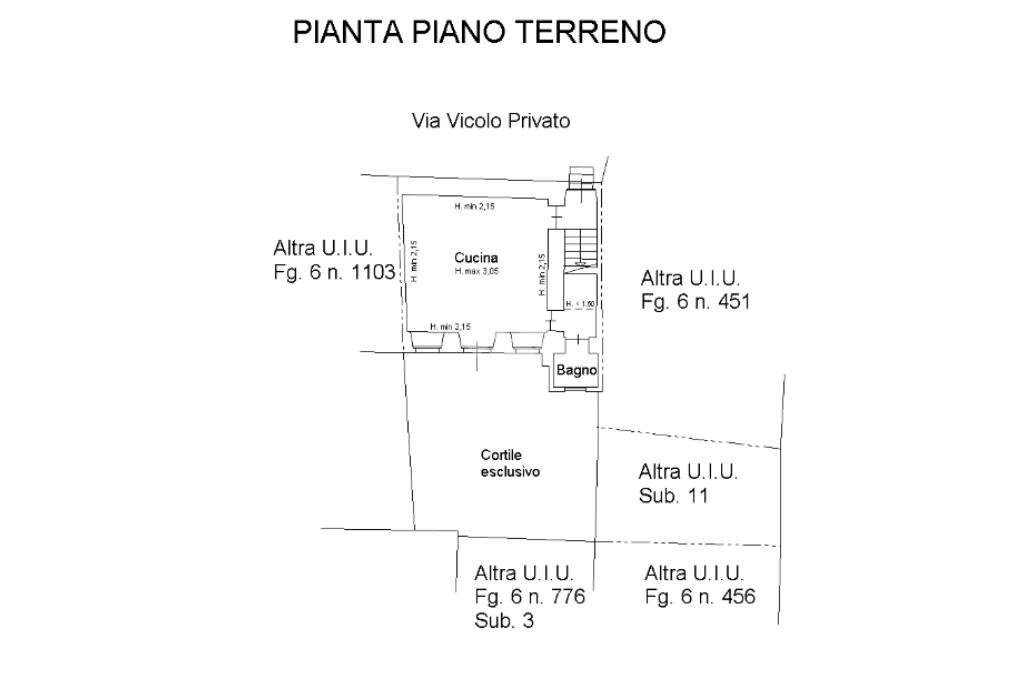 Semi-detached house Via Vassallo Demilsie, Levone - floor plans 1