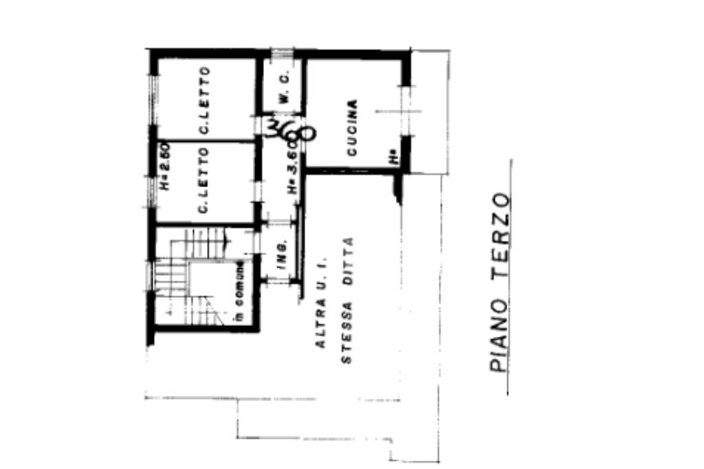 Trilocale Viale R. Pascoli, San Mauro Pascoli - planimetria 1
