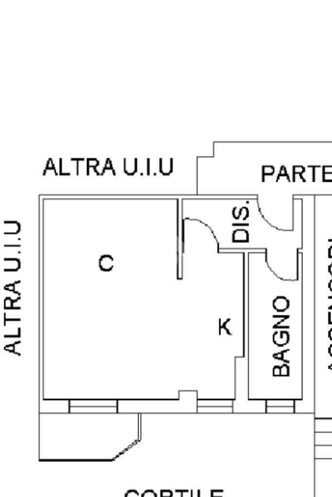 Monolocale Via Luigi Ornato, Milano (zona Niguarda) - planimetria 1
