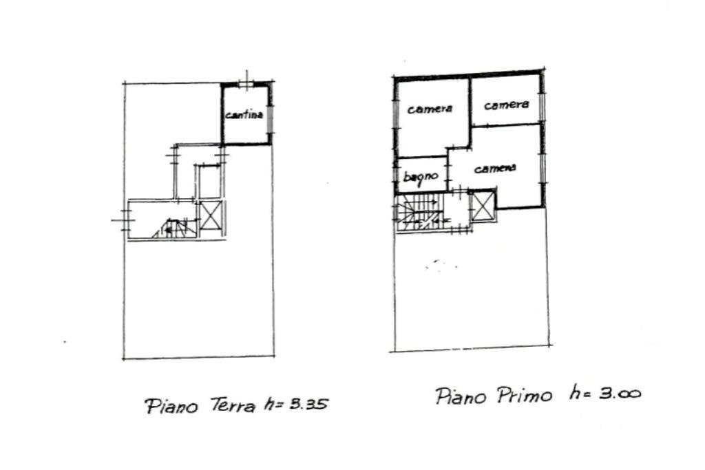 Trilocale Viale Barozzi, Modena (zona San Faustino) - planimetria 1