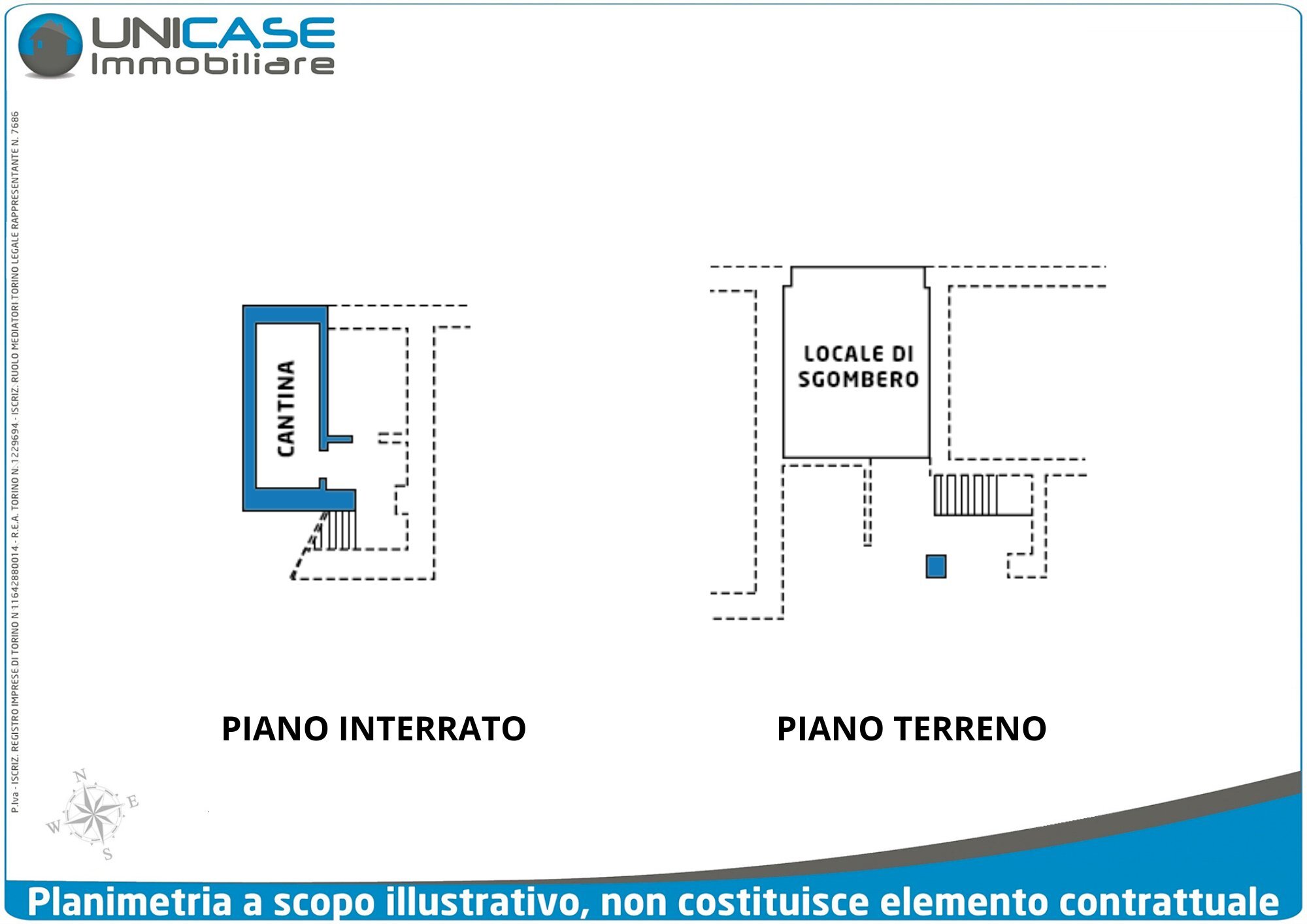 Quadrilocale via Pietro Guglielmo, 14, Luserna San Giovanni - planimetria 1