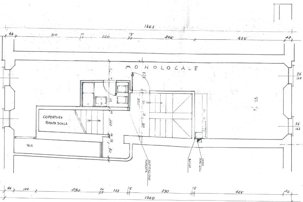 Two-room apartment piazza spallanzani, Scandiano - floor plans 1