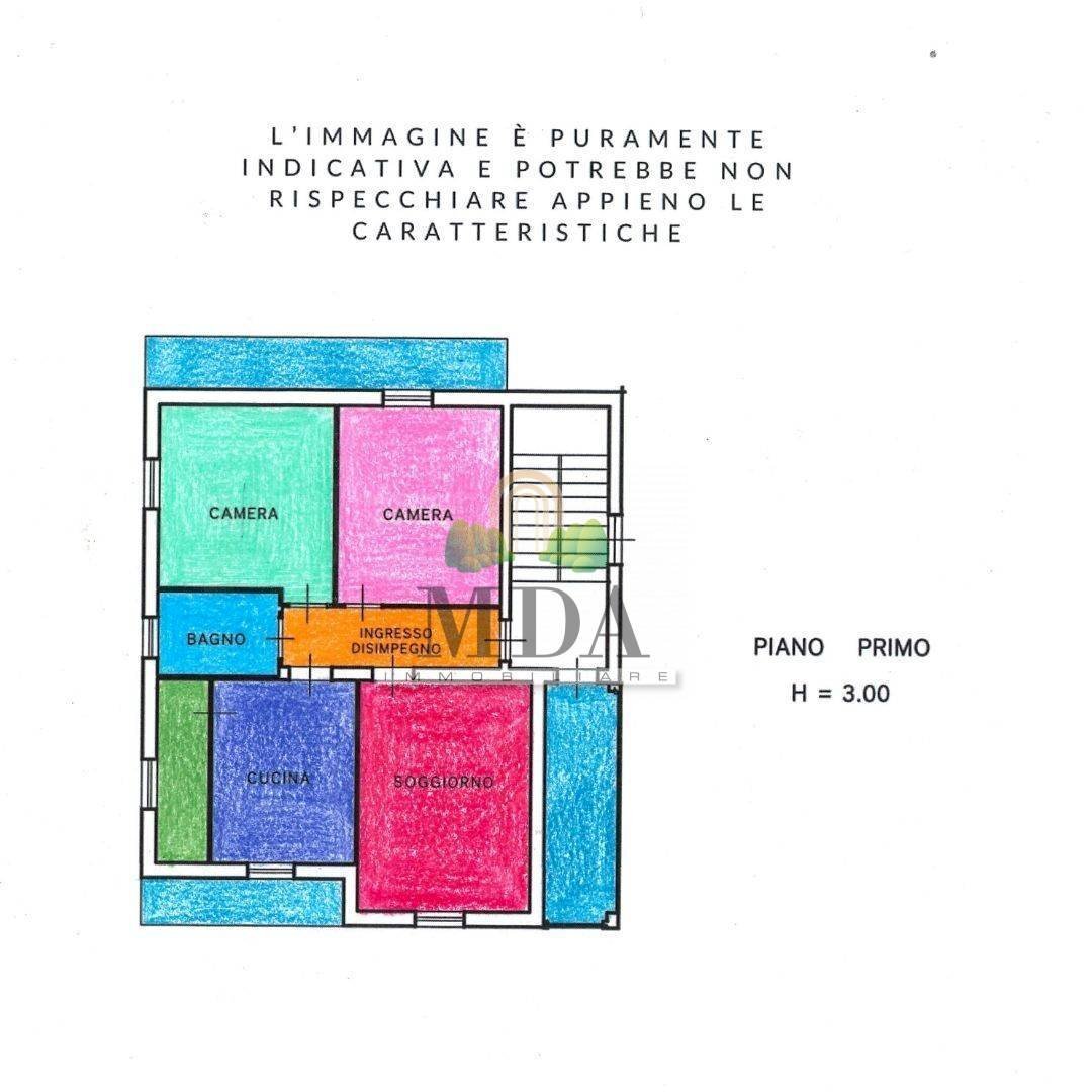 Foto 37 - Apartment Via Chiarini, Castel di Lama - floor plans 1