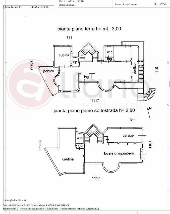 Foto 41 - Villa Via Santa Elisabetta, Boville Ernica - floor plans 1