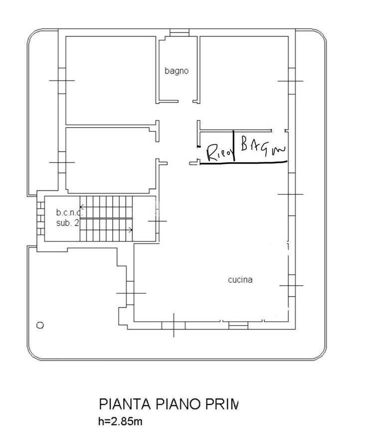 Foto 21 - Casa indipendente pallino, Spinetoli - planimetria 1