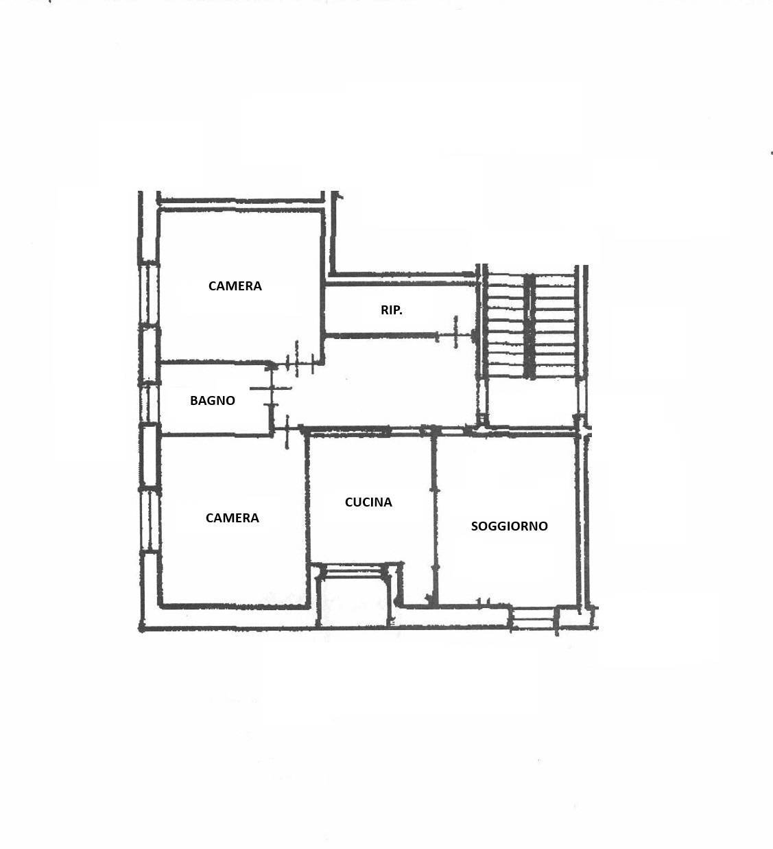 Foto 12 - Four-room apartment VIA LUIGI PIRANDELLO, Fabriano - floor plans 1