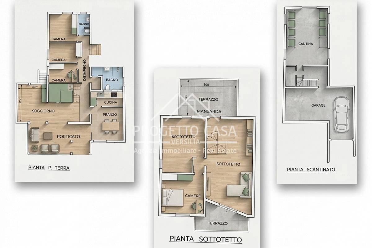 Foto 45 - Casa indipendente Via della Quiete, Camaiore - planimetria 1
