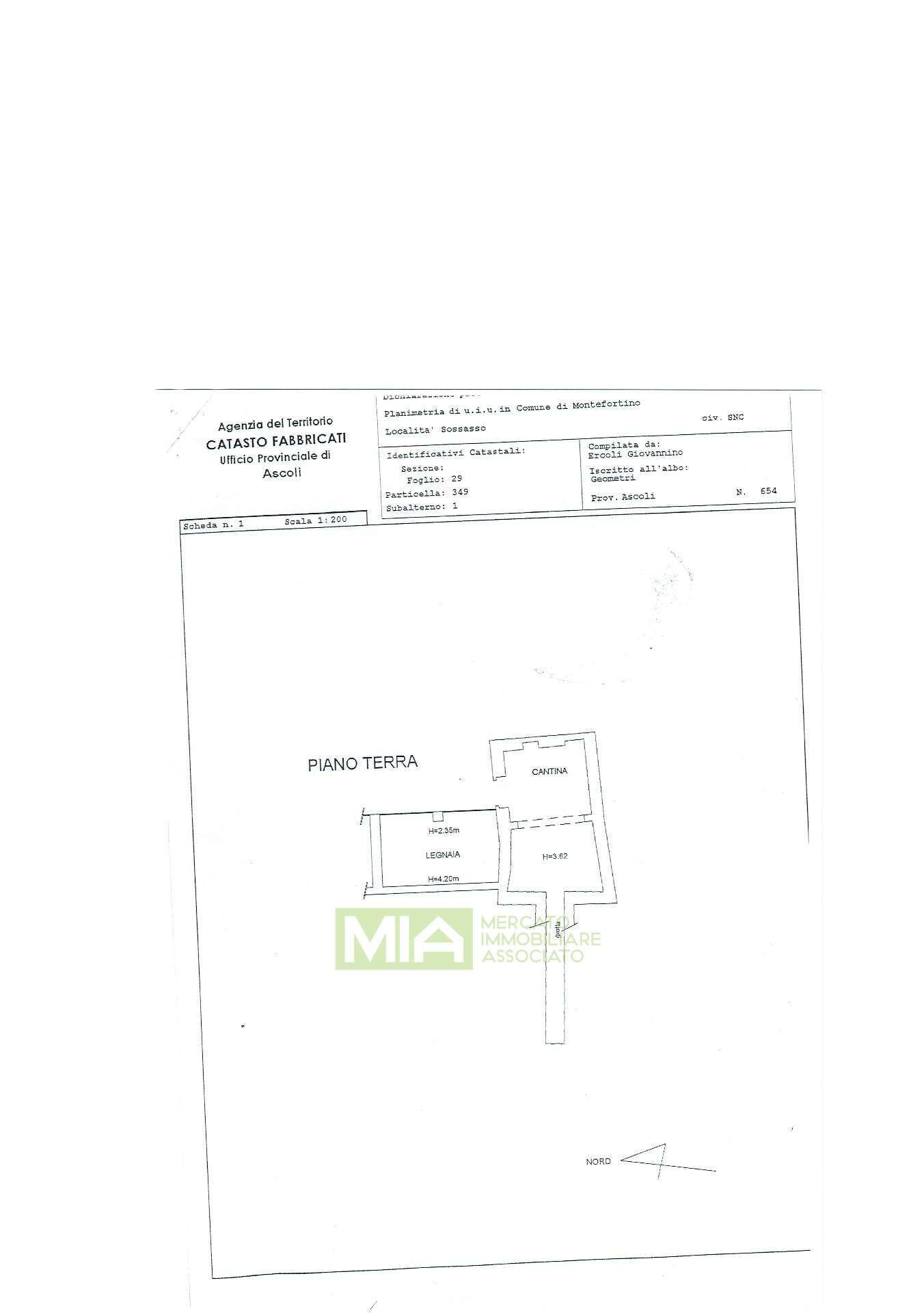 Foto 37 - Independent house Montefortino - floor plans 1