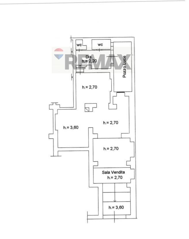 Pianta 2D - Shop VIA SCIUTI
 
13, Palermo - floor plans 1