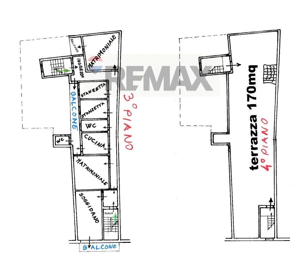 Pianta 2D - Apartment Via Circumvallazione
 
239/A, Paterno - floor plans 1