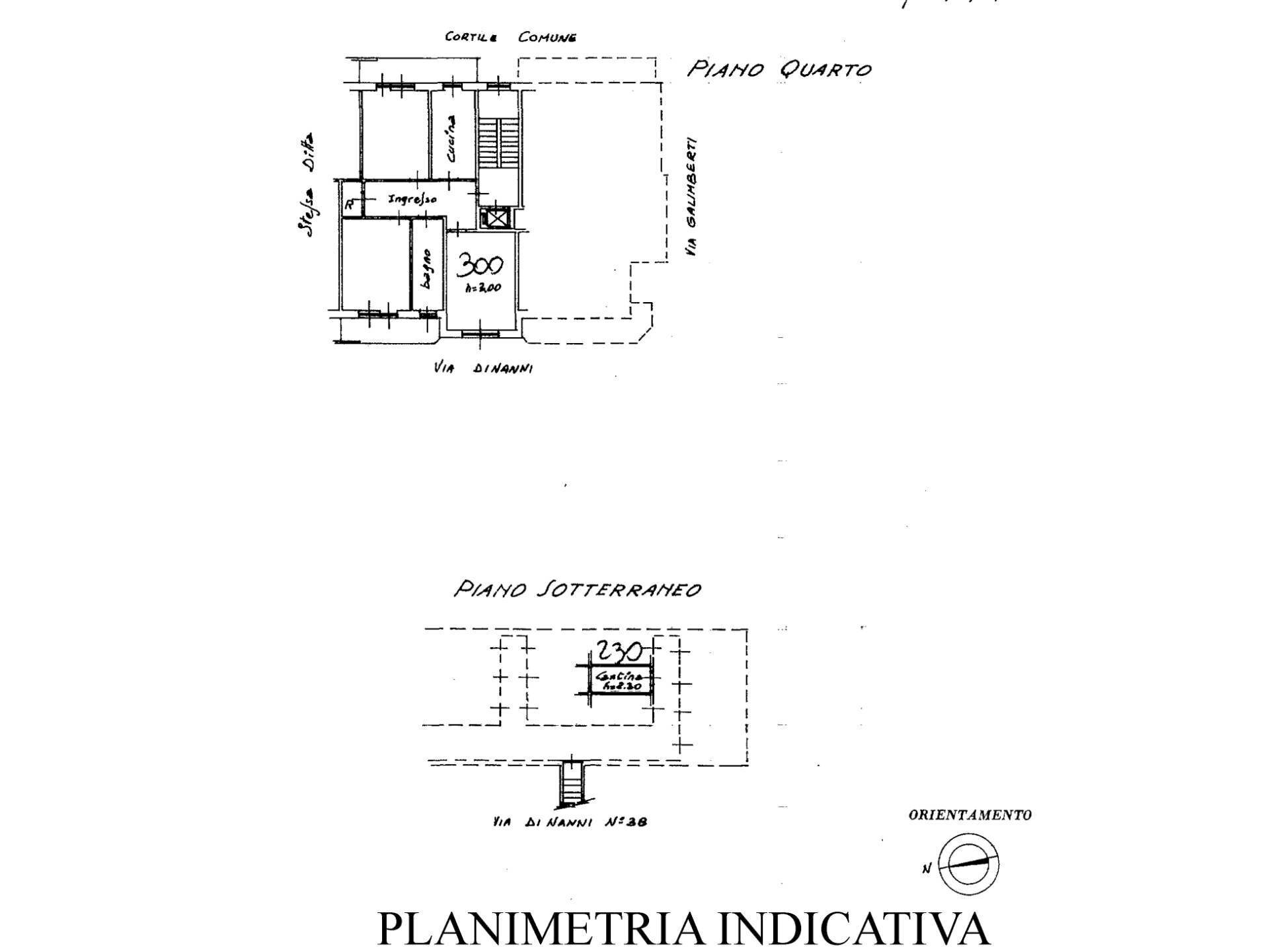 Foto 19 - Four-room apartment Via Di Nanni, Nichelino - floor plans 1