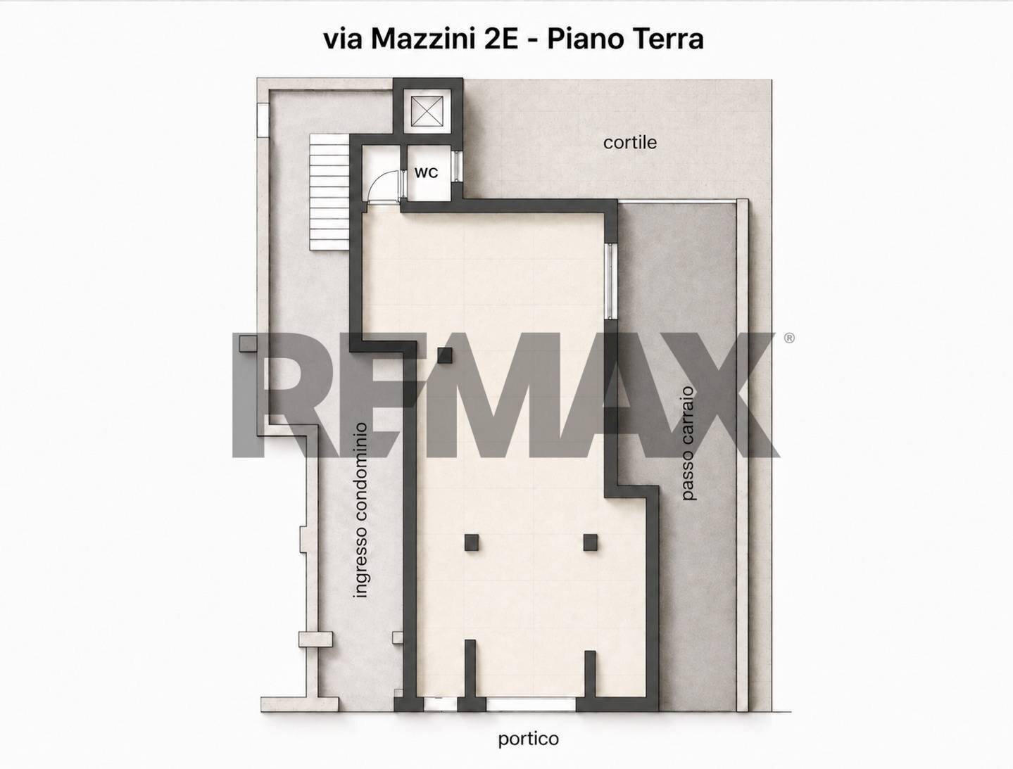 Pianta 2D - Ufficio Via Giuseppe Mazzini
 
2E, Sassari - planimetria 1