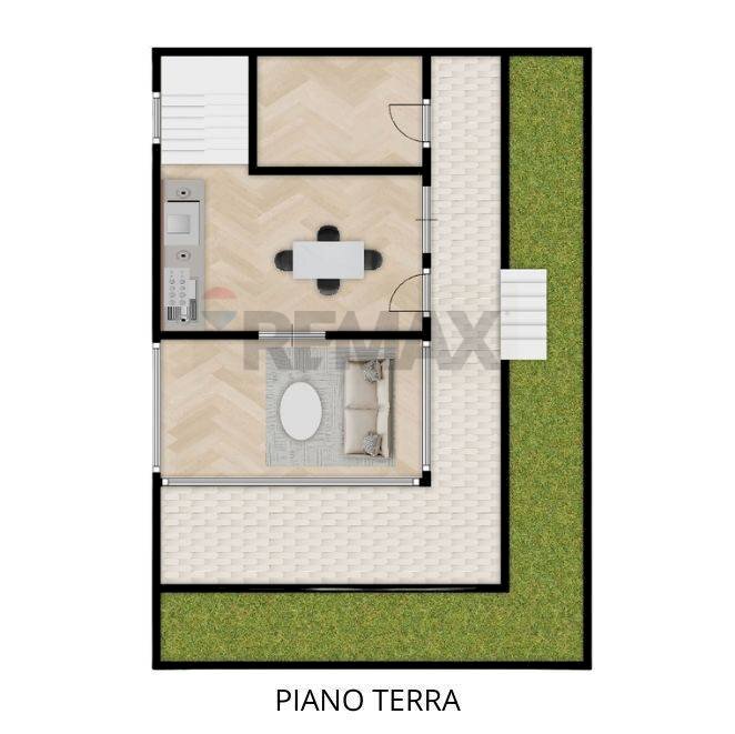 Pianta 2D - Casa semi indipendente Via Altofonte
 
snc, Roma - planimetria 1