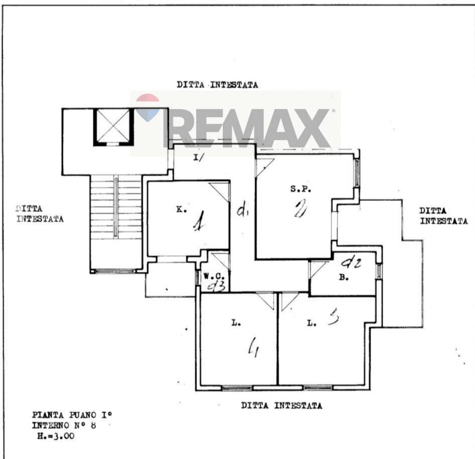 Pianta 2D - Four-room apartment Via Giacomo Leopardi
 
1, Cesa - floor plans 1