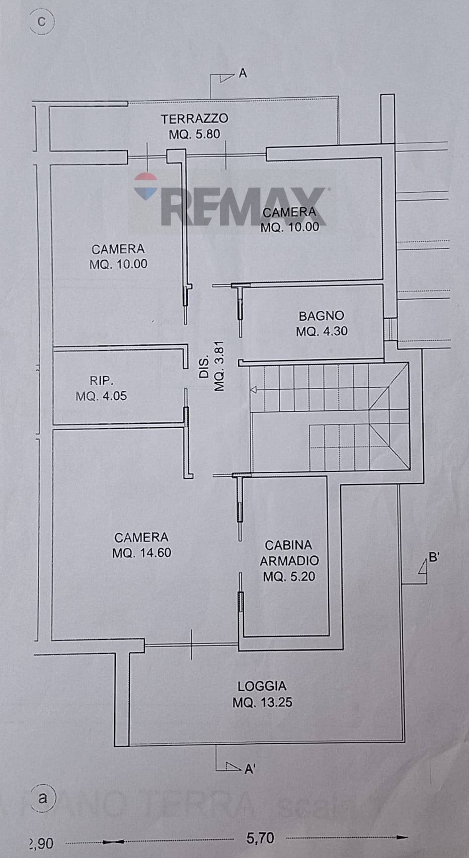 Pianta 2D - Casa semi indipendente Via Costa Grande
 
SNC, Altavilla Milicia - planimetria 1