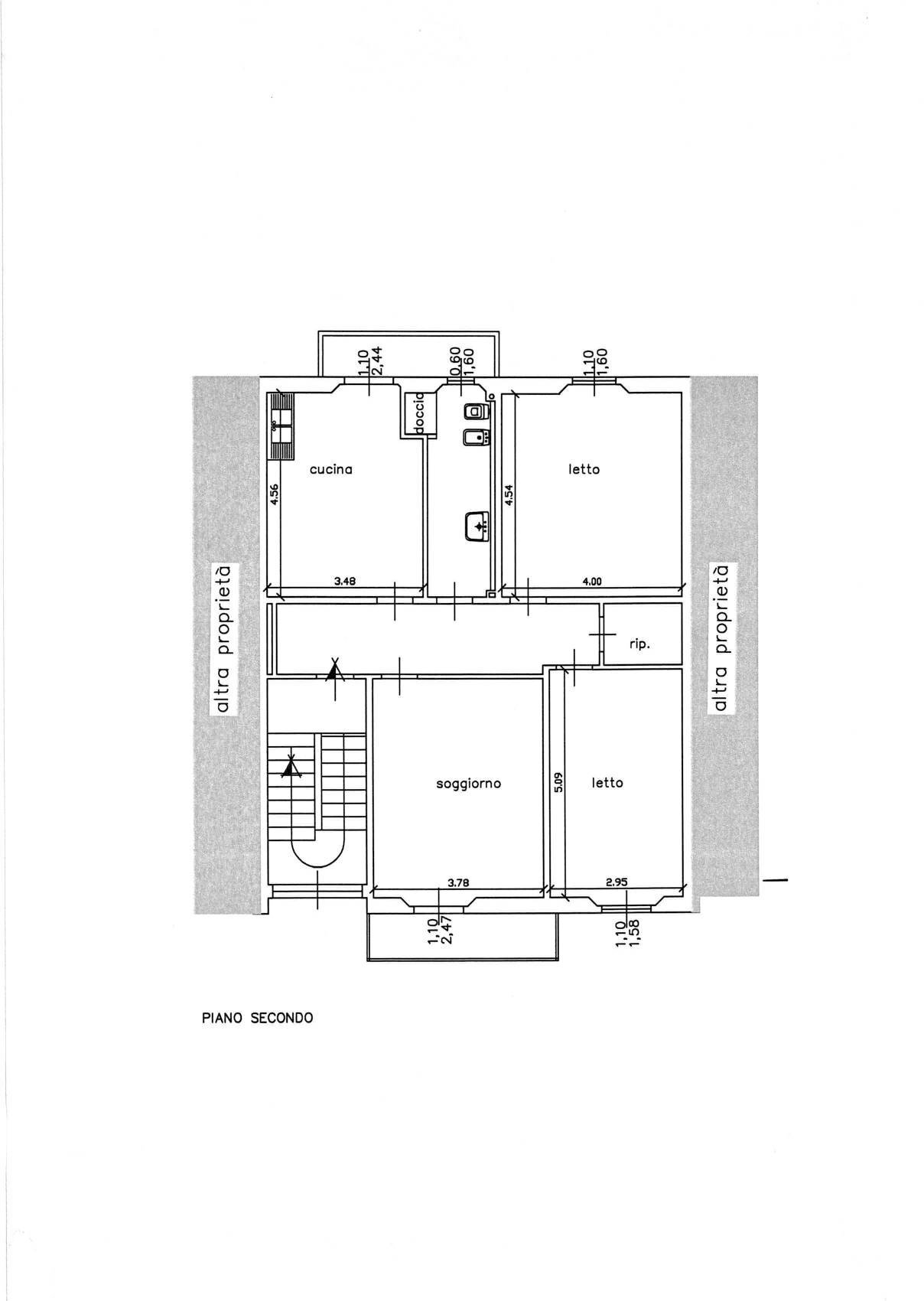 Foto 21 - Apartment Via Valdera
 
250, Ponsacco - floor plans 1
