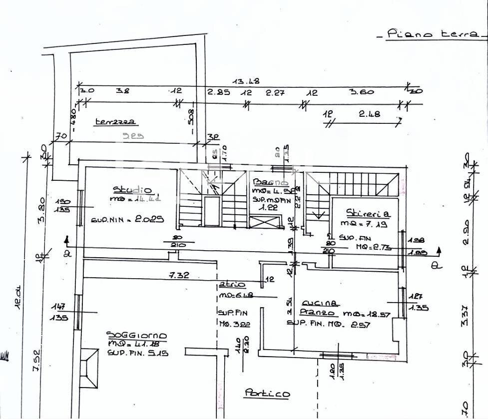 Foto 38 - Villa Via Chisimaio
 
43/8, Udine - floor plans 1