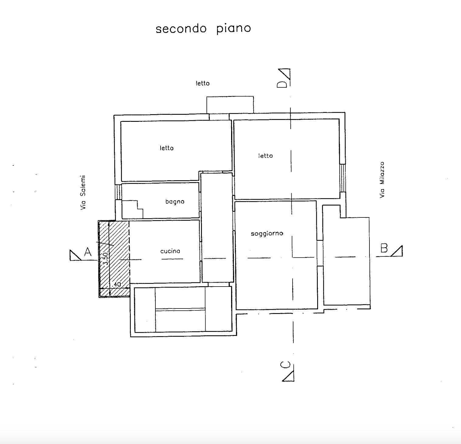 Foto 40 - Four-room apartment Via Salemi
 
2, Andria - floor plans 1