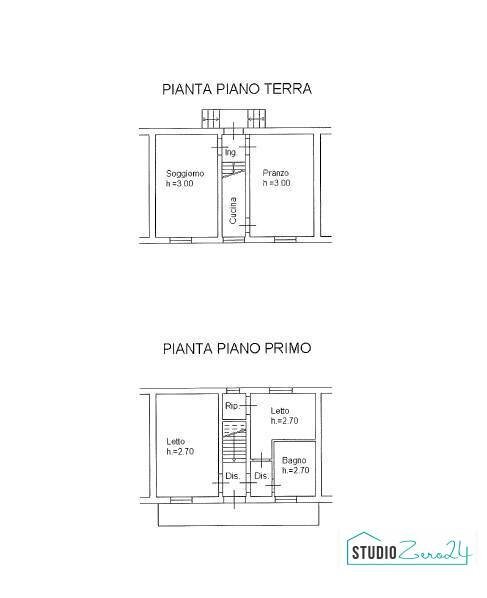 Foto 14 - Three-room apartment Amelia - floor plans 1
