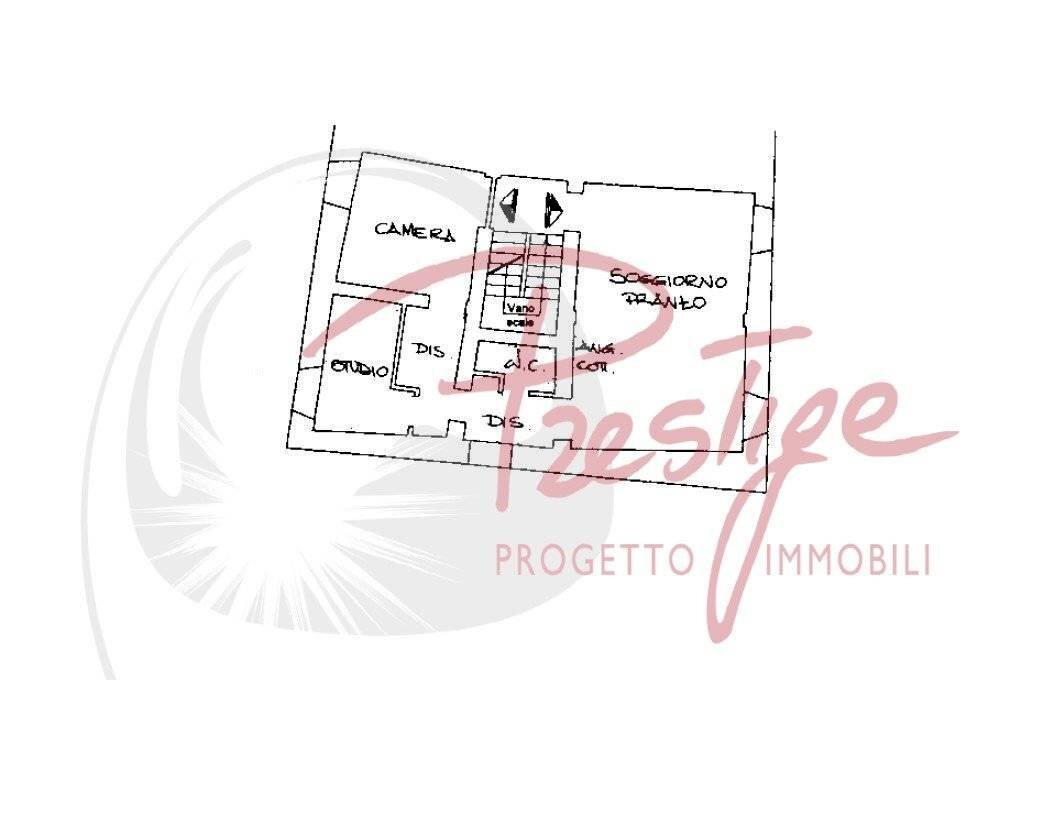 Appartamento via Antonio Gramsci, Lerici - planimetria 1