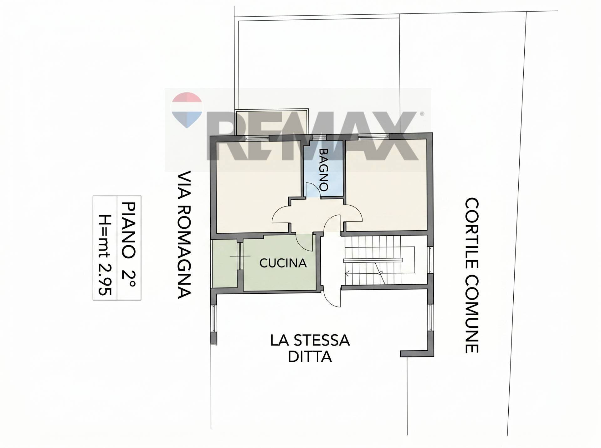 Pianta 2D - Two-room apartment Via Venezia Tridentina
 
1, Monza - floor plans 1