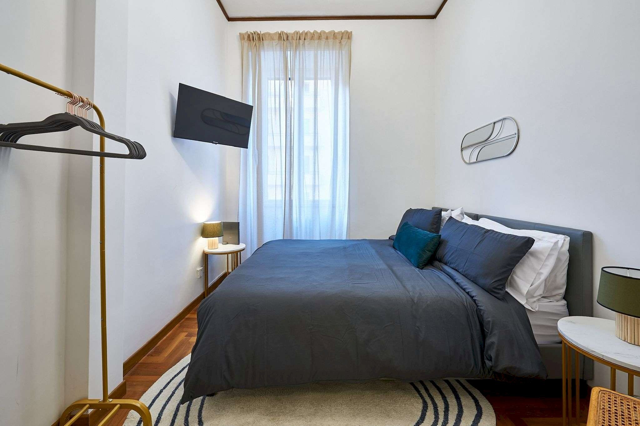 camera da letto - Bed & Breakfast via Carlo Mirabello, 26, Roma - photo 1
