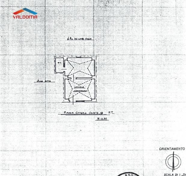 Foto 16 - Commercial Premises Piazza vittorio veneto
 
12, Vernole - floor plans 1