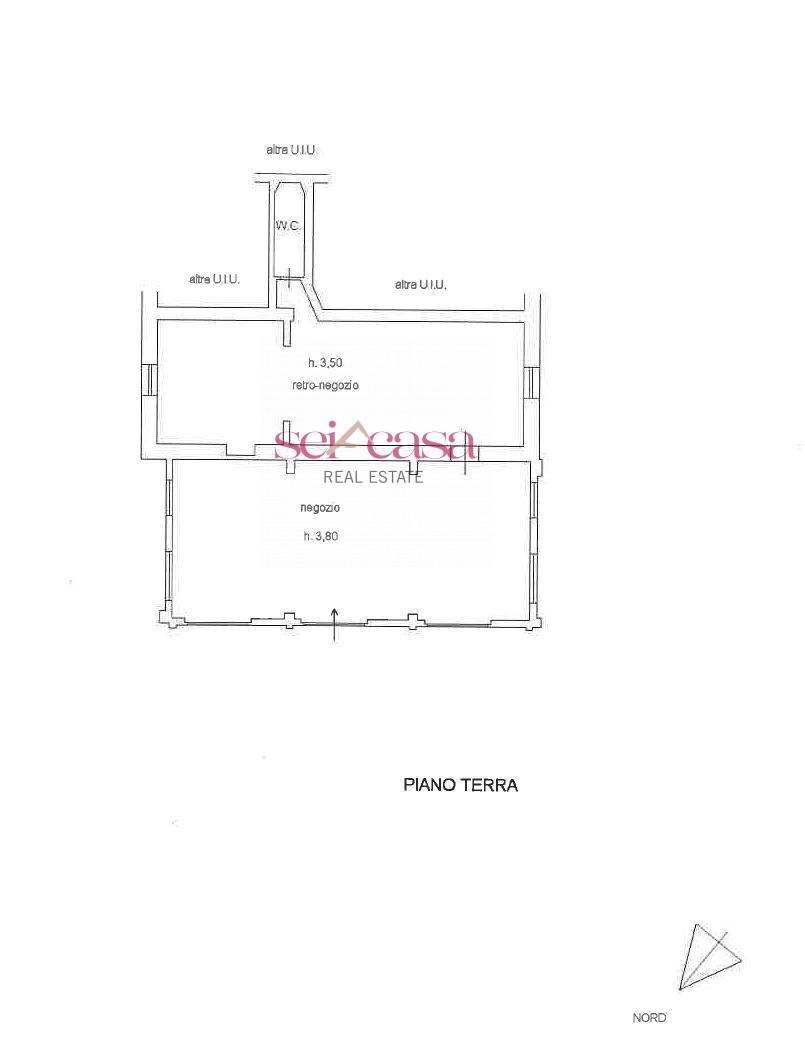 Foto 1 - Commercial Premises Grosseto - floor plans 1