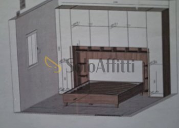 RENDER CAMERA LETTO mono airasca - Appartamento Via Roma 171, Airasca - foto 3
