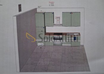 RENDER CUCINA AIRASCA MONO - Appartamento Via Roma 171, Airasca - foto 4