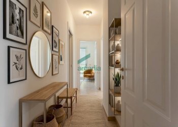 ipotesi arredo corridoio - Quadrilocale Viale Louis Pasteur 15A, Bari - foto 20