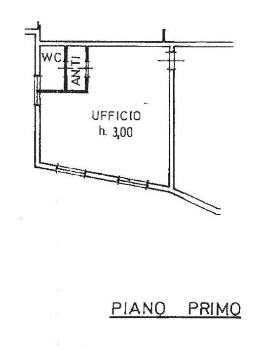 Planimetria - Ufficio Via del Rustico 53, Santarcangelo di Romagna - planimetria 1
