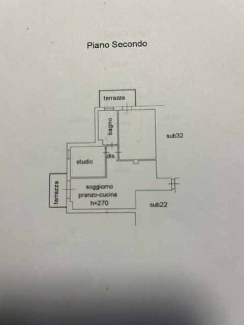 PLN foto SLC - Three-room apartment Cascina - floor plans 1