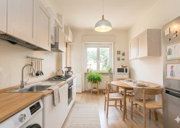 RENDER CUCINA - Appartamento Via Piero Pinetti 66 B, Genova (zona Marassi) - foto 23