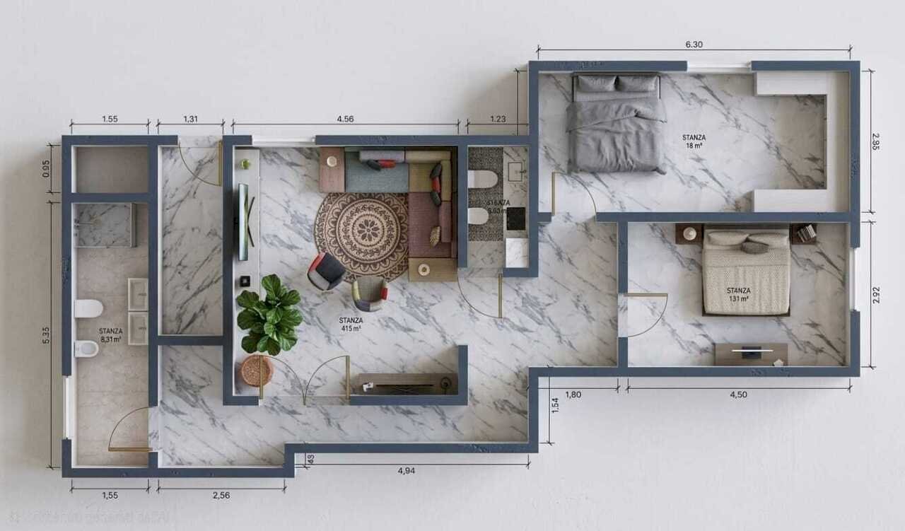 d8e826c4-0b96-43c2-9d08-ac1680d0b1e1 (1) - Trilocale VIA EUCLIDE 9, Milano - foto 3