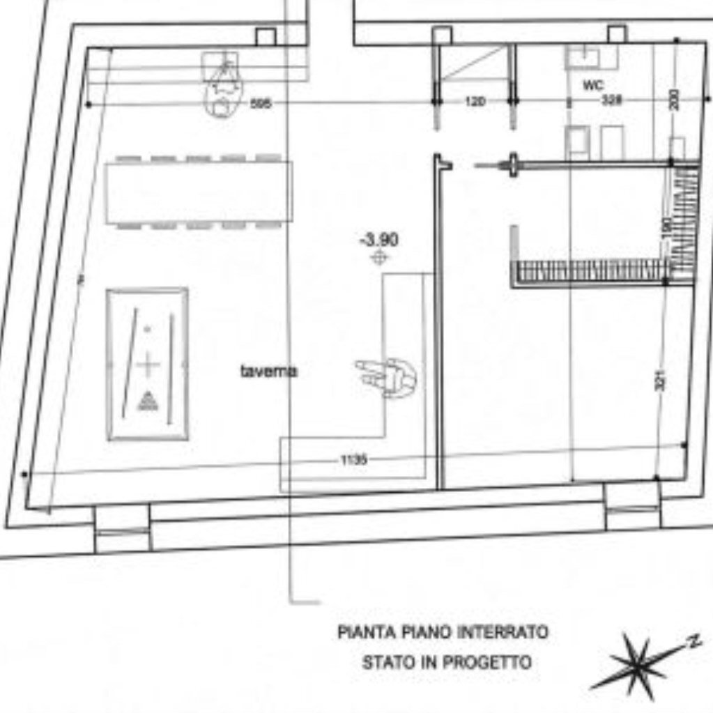 Appartamento Viale degli Angeli, 90, Cuneo (zona Cuneo Nuova) - planimetria 1