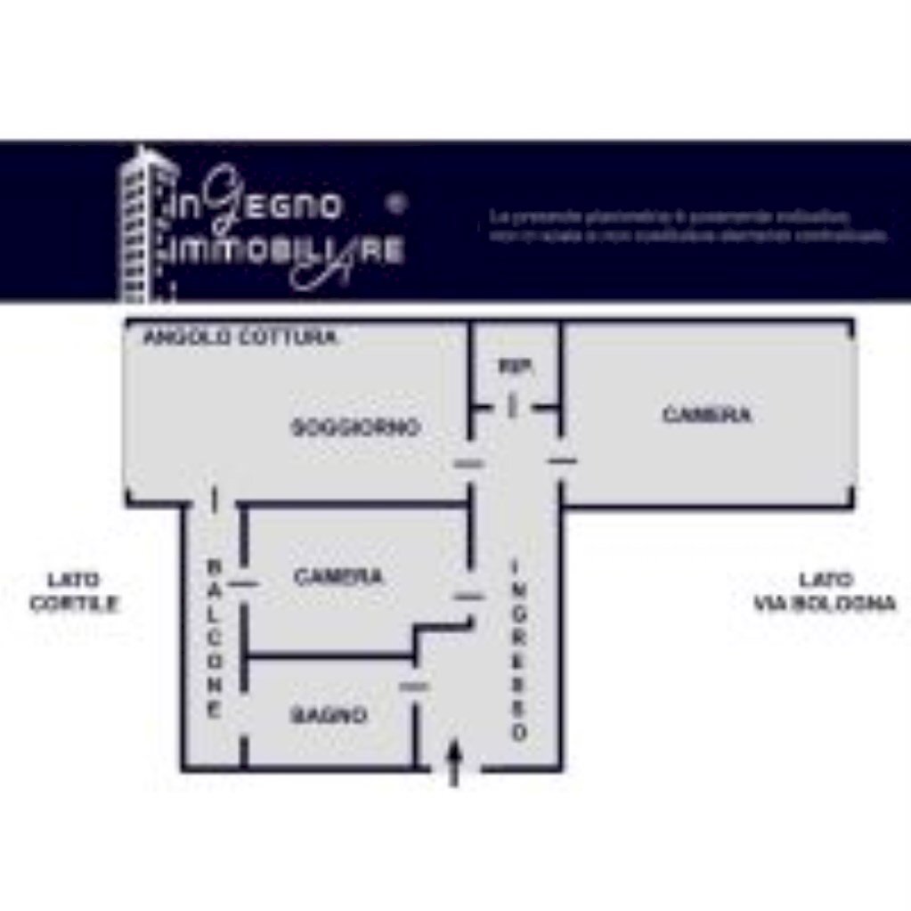 Trilocale Via Bologna, 125, Torino (zona Barriera Milano) - planimetria 1