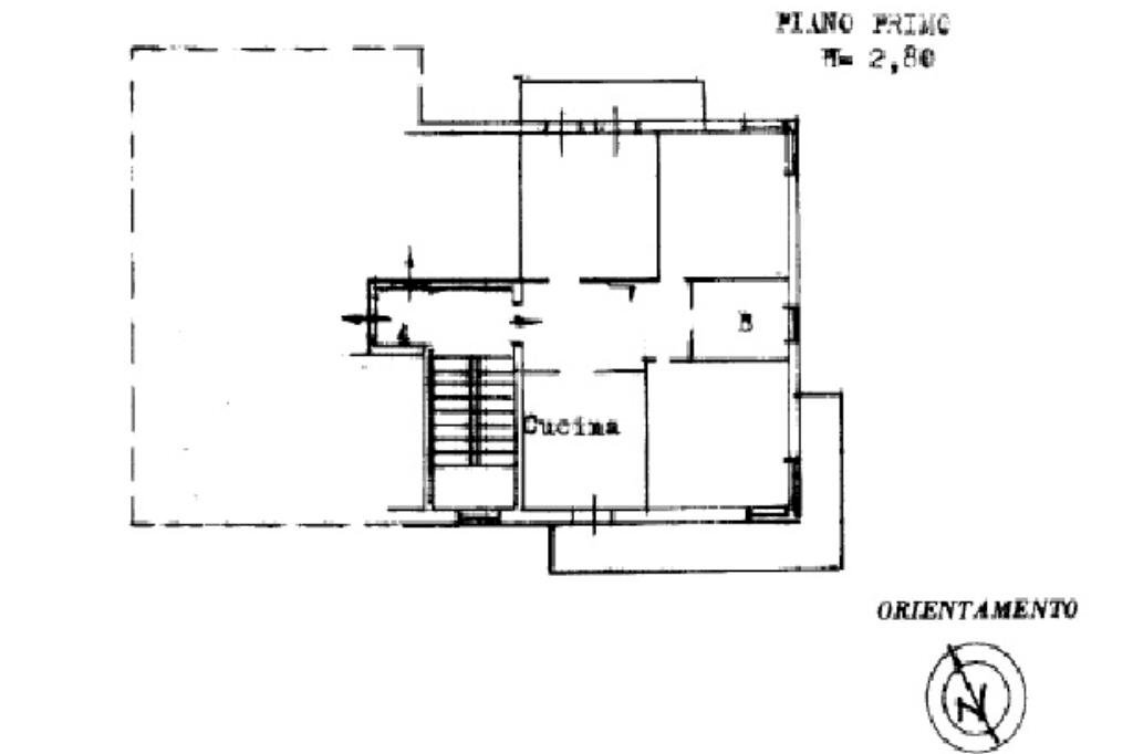 Four-room apartment Via della Libertà, Deiva Marina - floor plans 1