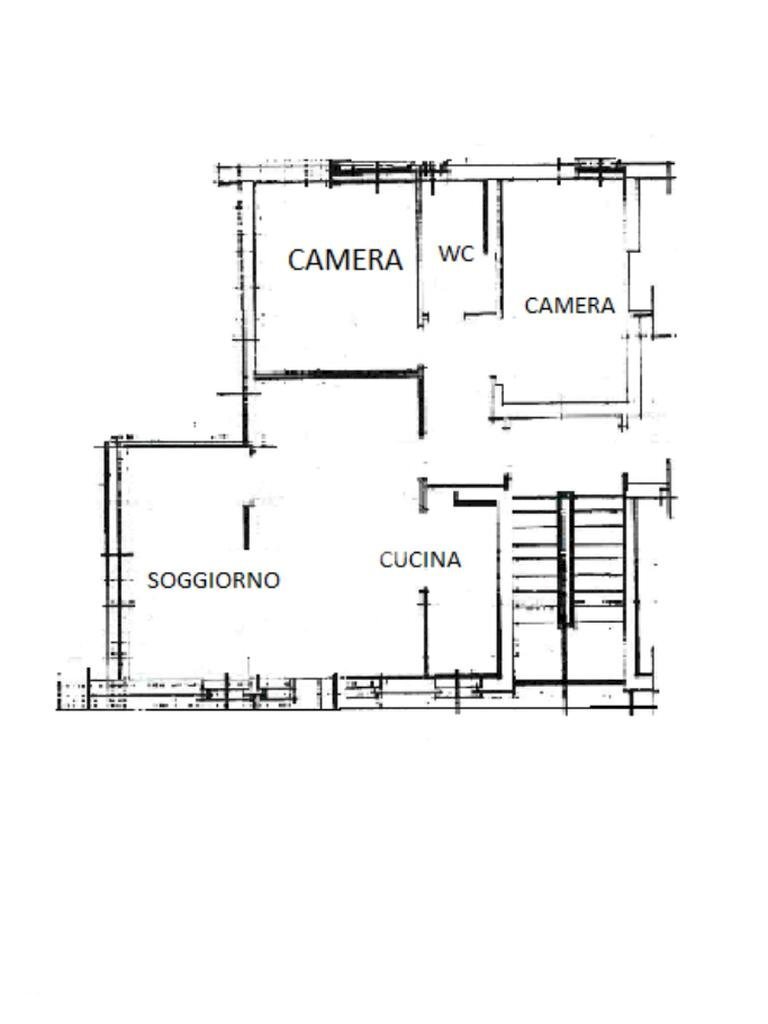 Three-room apartment Via Don Minzoni, Ivrea - floor plans 1