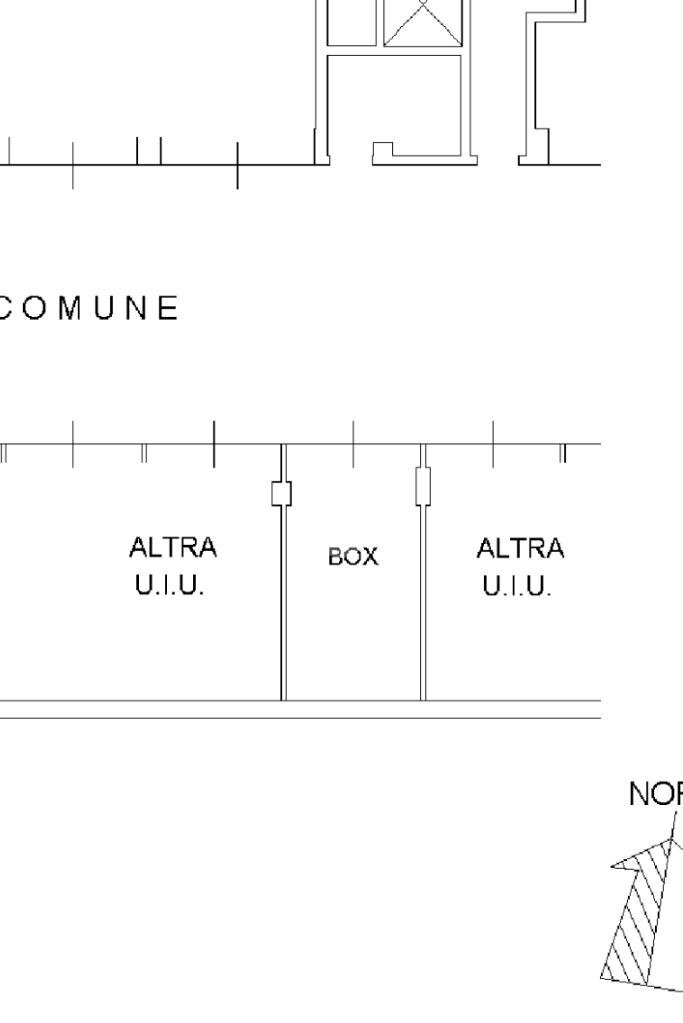 Box Via Palanzone, Milano (neighborhood Niguarda) - floor plans 1