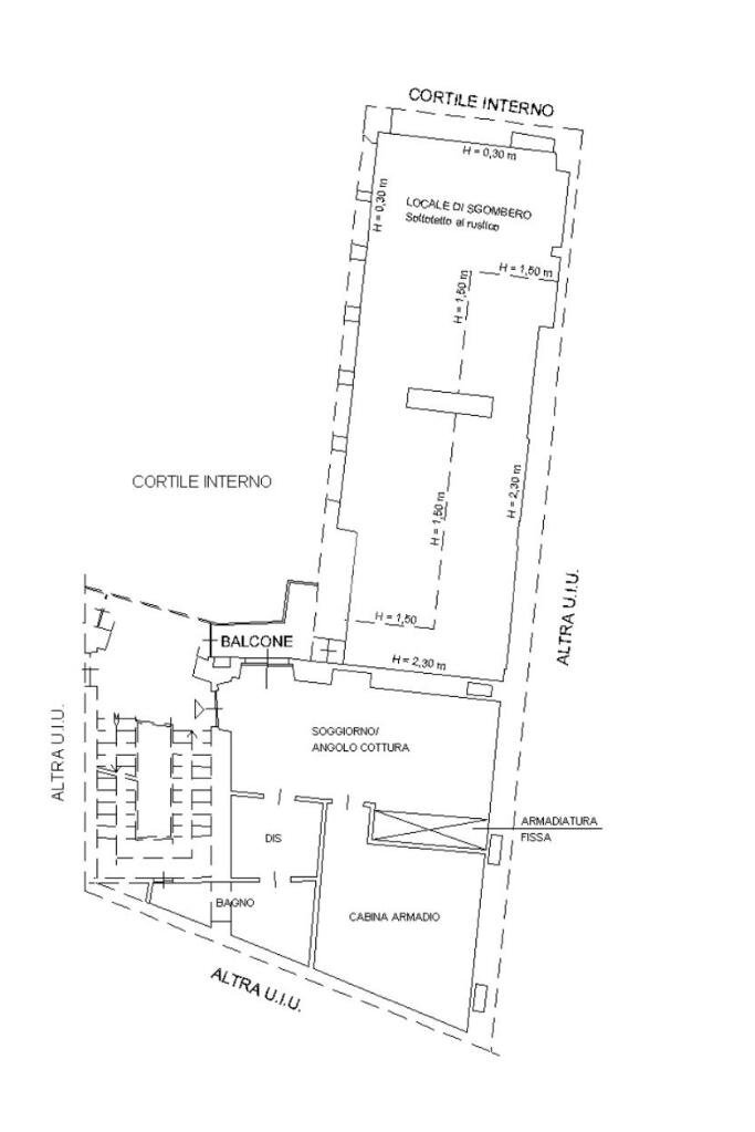 Trilocale Corso Francia, Torino (zona Cit Turin) - planimetria 1