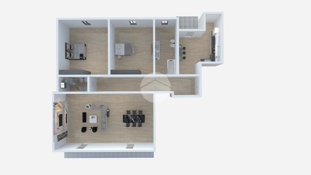 Apartment Via Rusca, Savona (neighborhood La Rusca) - floor plans 1