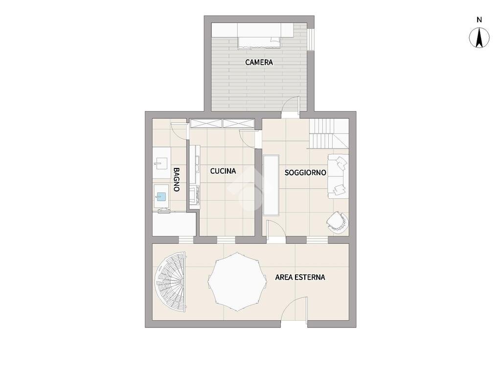 Rustic Via Novara, Bareggio - floor plans 1